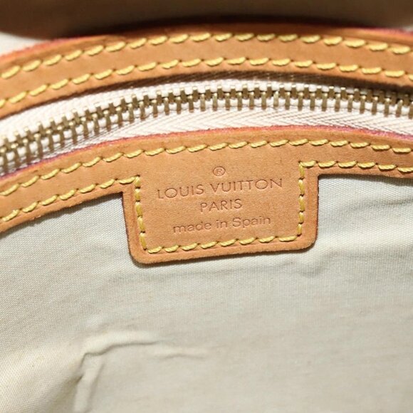 LOUIS VUITTON Monogram Mini Marie Hand Bag Blue M92003 LV Auth am8144 - Picture 11 of 16